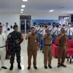 Dandim 1002/HST Sampaikan Wasbang dan Bela Negara Kepada Calon Anggota Dan Purna Paskibraka HST
