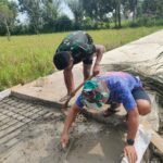 Slop Beton 1 Sasaran TMMD 116 Kodim 1002/HST Capai 60 Persen Slop Beton 1 Sasaran TMMD 116 Kodim 1002/HST Capai 60 Persen