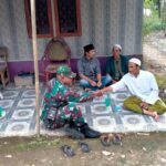 Pererat Silaturahmi, Babinsa Koramil 03/Tapin Selatan Komsos Dengan Warga Binaan