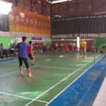 Pertandingan Bulu Tangkis Sambut HUT ke-65 Kodam VI/Mulawarman
