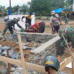 Pembangunan Pos Kampling, Di Targetkan 10 Hari Rampung