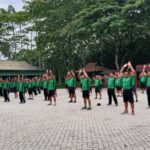 Jaga Kebugaran Badan, Anggota Kodim 1002/HST Rutin Senam SKJ-88