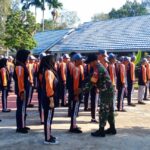 Bentuk Disiplin dan Karakter Siswa SMKN 2  Barabai, Ini Yang Dilakukan Koramil 07/Batu Benawa