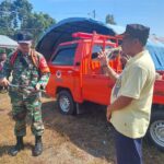 Dandim 1002/HST Sambangi Kantor BPBD Hulu Sungai Tengah