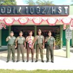 Dandim 1002/HST Lepas Anggota SWK Ikuti Pertisaka Wira Kartika Tingkat Nasional