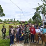 Satgas Yonif 611/Awang Long Hadiri Perayaan Natal di Gereja Baptis Papua Jemaat Agape