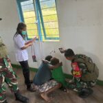 Pentingnya Kesehatan, Satgas Yonif 611/Awang Long Berikan Penyuluhan Kepada Masyarakat Distrik Jila
