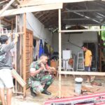 TNI Bedah Rumah Warga Kurang Mampu di Hulu Sungai Tengah, Wujudkan Rumah Impian