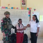 Beri Semangat Baru SD Nayaro, lni Yang Dilakukan Satgas Yonif 611/Awang Long