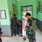 Pentingnya Kesehatan, Satgas Yonif 611/Awang Long Pantau Kesehatan Ibu Hamil dan Balita di Rumah Sehat
