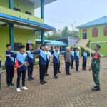 Babinsa Koramil 1002-08/Labuan Amas Utara Tingkatkan Karakter Bangsa Siswa Melalui PBB