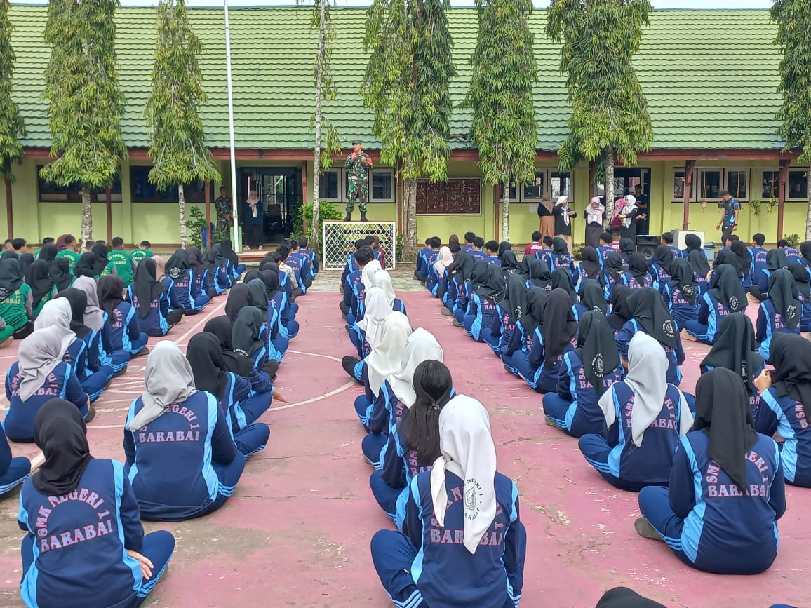Kodim 1002/HST Gencar Sosialisasi Rekrutmen TNI di Wilayah Hulu Sungai Tengah