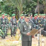 Kasdim 1002/HST Pimpin Penghormatan Terakhir, Sertu Setiadi Efendi Dimakamkan Secara Militer