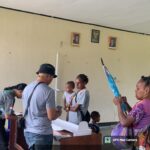 Tingkatkan Layanan Kesehatan, Satgas Yonif 611/Awang Long Laksanakan Pendampingan Posyandu di Kampung Nayaro