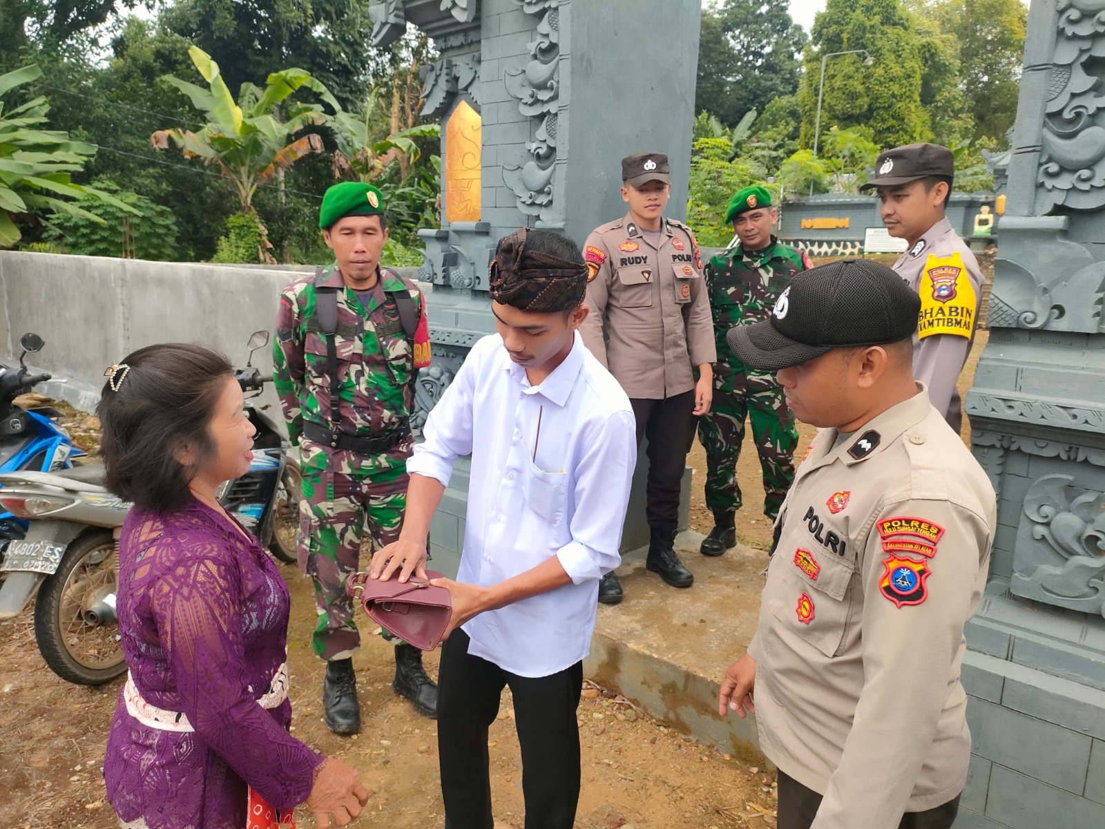 Pengamanan Nyepi di HST, TNI-Polri Jamin Kelancaran Ibadah Umat Hindu