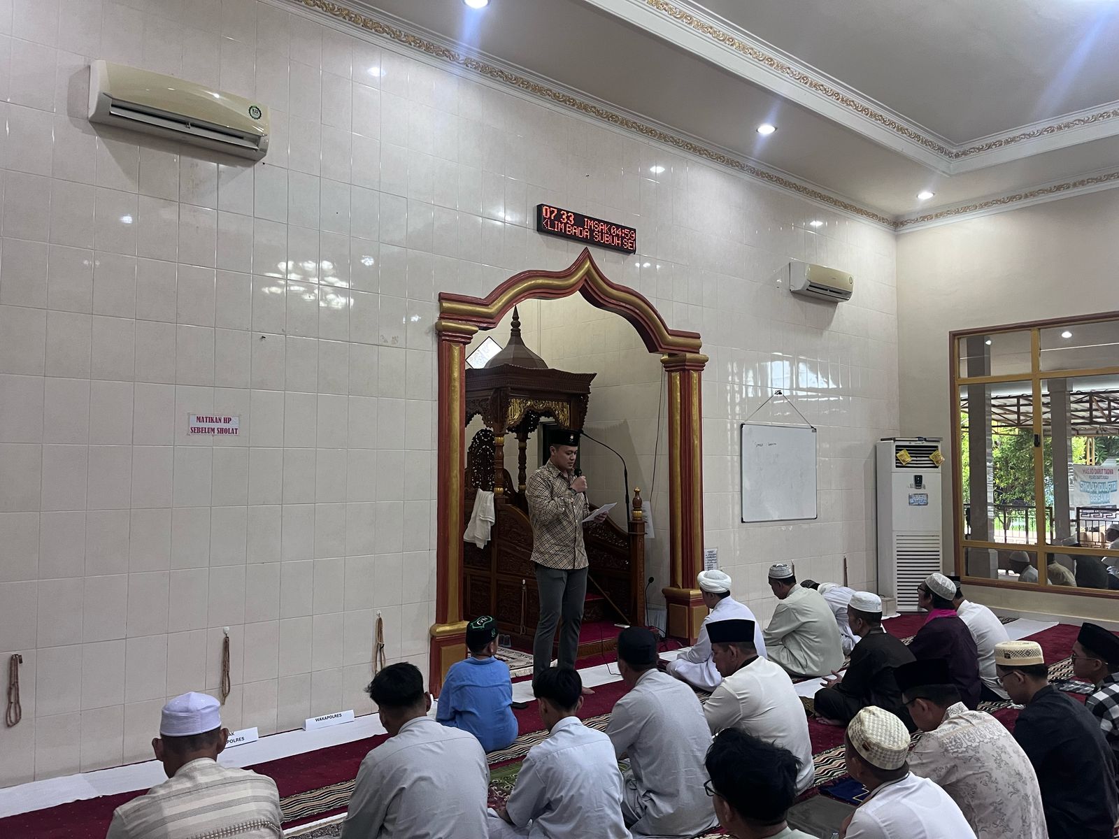 Kapolres Batola, Idul Fitri Momentum Pererat Hubungan Sesama
