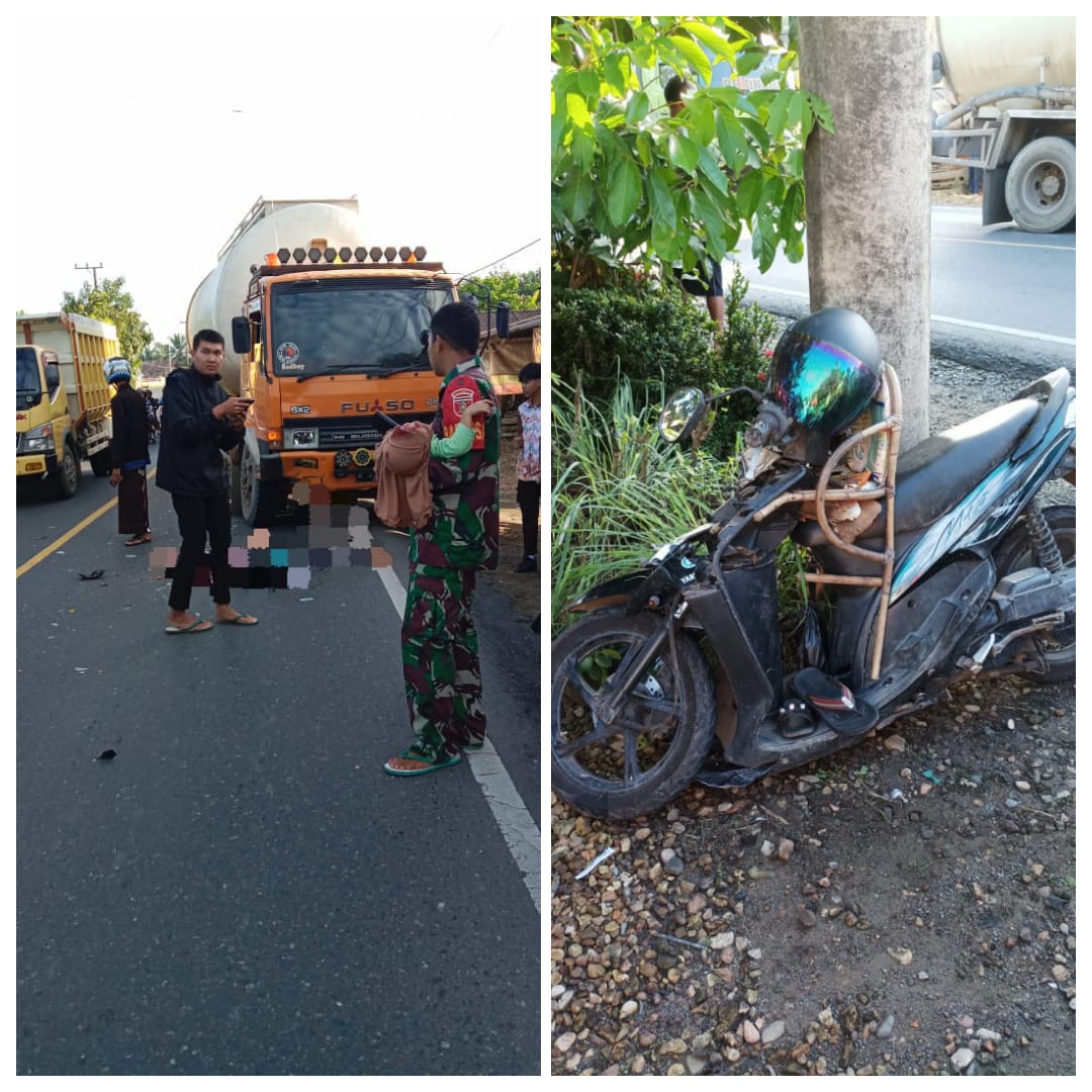 Heroik! Babinsa Gendong Bocah Berdarah ke Rumah Sakit Usai Kecelakaan