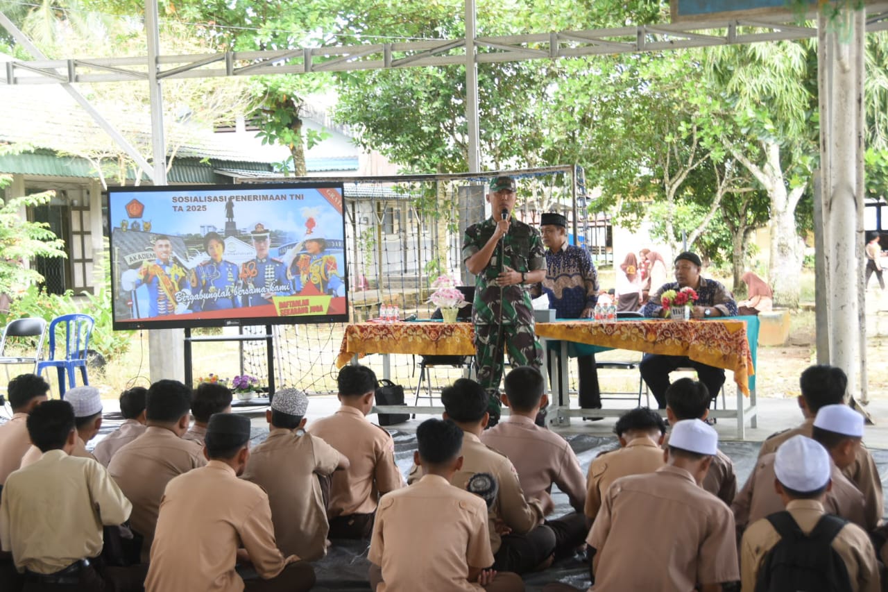 Dandim HST Sosialisasi Rekrutmen TNI: Gratis dan Transparan