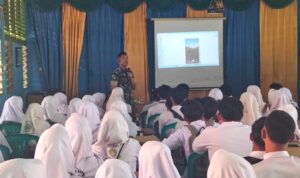 Dandim 1002/HST Tegaskan Rekrutmen TNI AD Gratis dan Transparan di Sosialisasi SMAN 4 Barabai