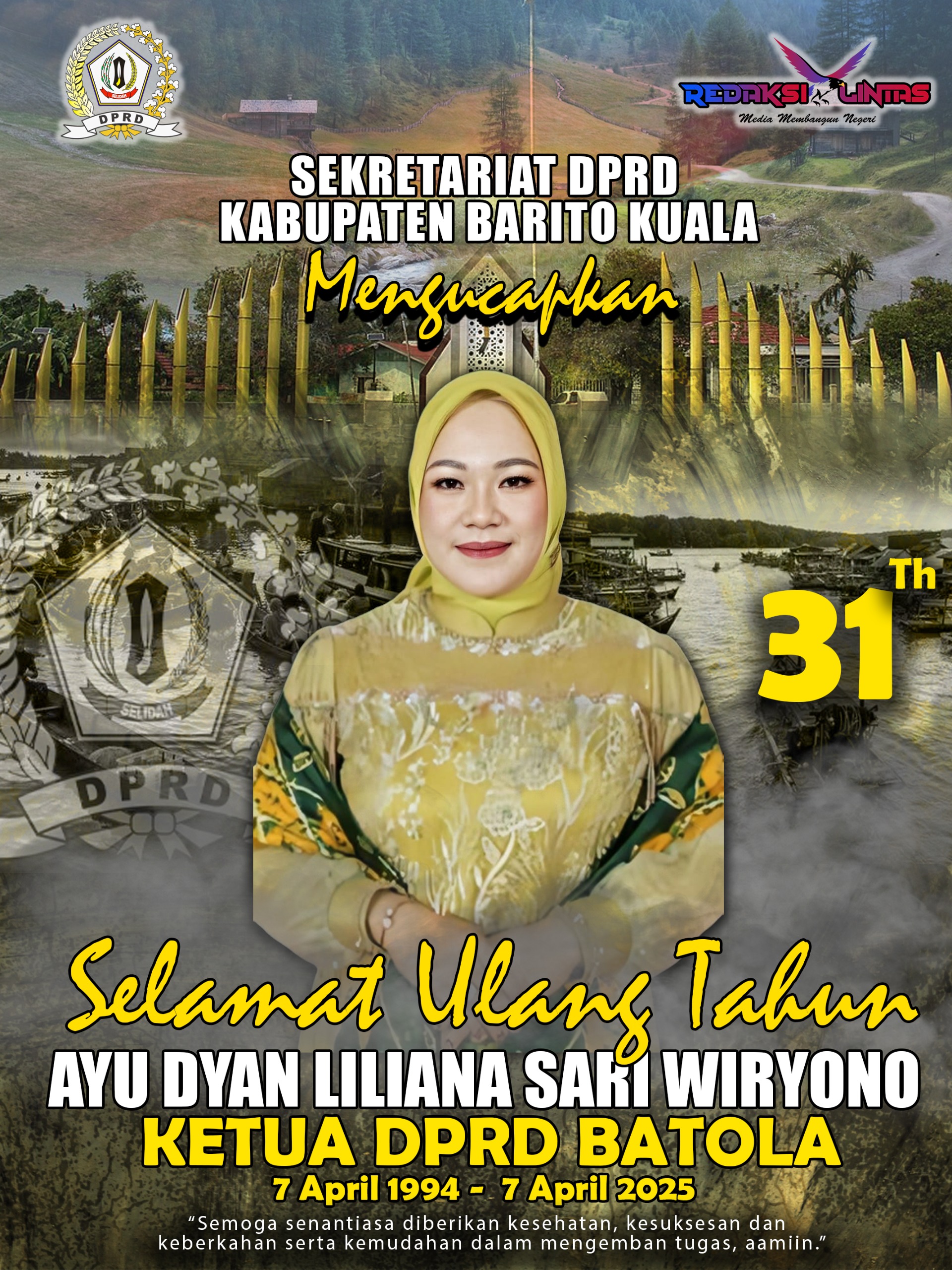 Sekretariat DPRD Batola Berikan Ucapkan Selamat Ulang Tahun Ketua DPRD Kab. Batola Sekretariat DPRD Batola Berikan Ucapkan Selamat Ulang Tahun Ketua DPRD Kab. Batola