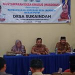 Kepala Desa Suka Indah Bentuk Koperasi Merah Putih