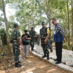 Kolonel Inf Sambas Tinjau TMMD ke-124 Kodim 1002/HST: Dorong Percepatan Akses Pertanian dan Perkebunan