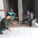 Satgas TMMD ke-124 Kodim 1002/HST Lanjutkan Rehab Langgar Darussalam di Haruyan