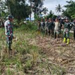 Awali Hari, Satgas TMMD ke-124 Kodim 1002/HST Gelar Apel Pagi di Haruyan