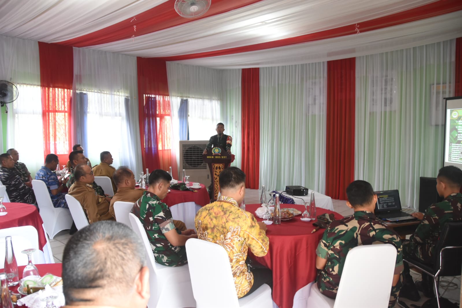 TNI Manunggal Membangun Desa (TMMD) ke-124 Tahun 2025 Fokus di Desa Pengambau Hilir Luar, HST