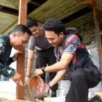 Indahnya Kebersamaan: TNI-Polri Bersatu Padu di TMMD HST