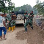 Paving Blok Tiba, Pembangunan Jalan TMMD di Haruyan Terus Dikebut