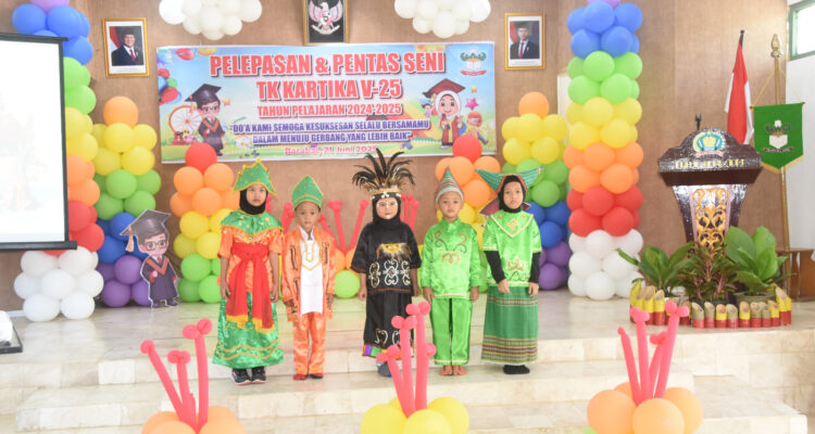 Pentas Seni TK Kartika V-25 Barabai Meriah, Dandim 1002/HST: Fondasi Penting untuk Masa Depan Bangsa