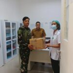 Persediaan Obat Menipis, Satgas Pam Obvitnas PT. FI Yonif 611/Awang Long Terima Bantuan Obat dari RS Waa Banti