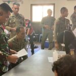 Sambut Hari Bhayangkara ke-79, Dansatgas Yonif 611/Awang Long Sumbangkan Darah
