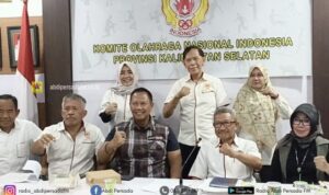 Ketua Koni Kalsel, Minta Cabor Peraih Medali PON Untuk Pantau Perkembangan Atlet