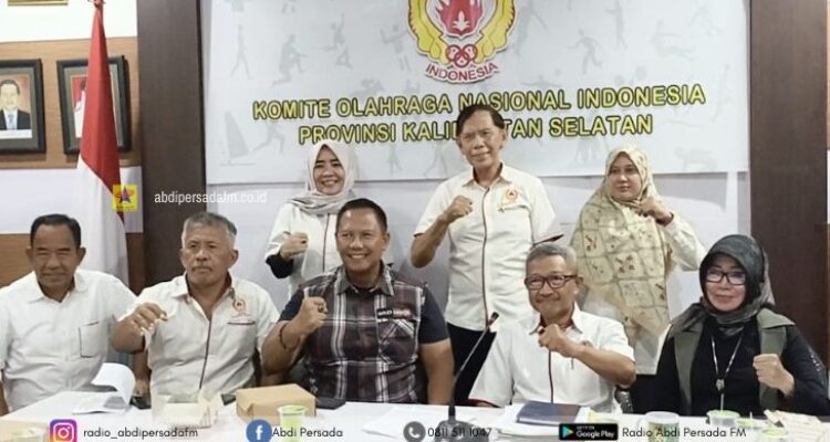 Ketua Koni Kalsel, Minta Cabor Peraih Medali PON Untuk Pantau Perkembangan Atlet