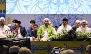 Ribuan Masyarakat Padati Masjid Raya Sabilal Muhtadin, Barito Bersholawat