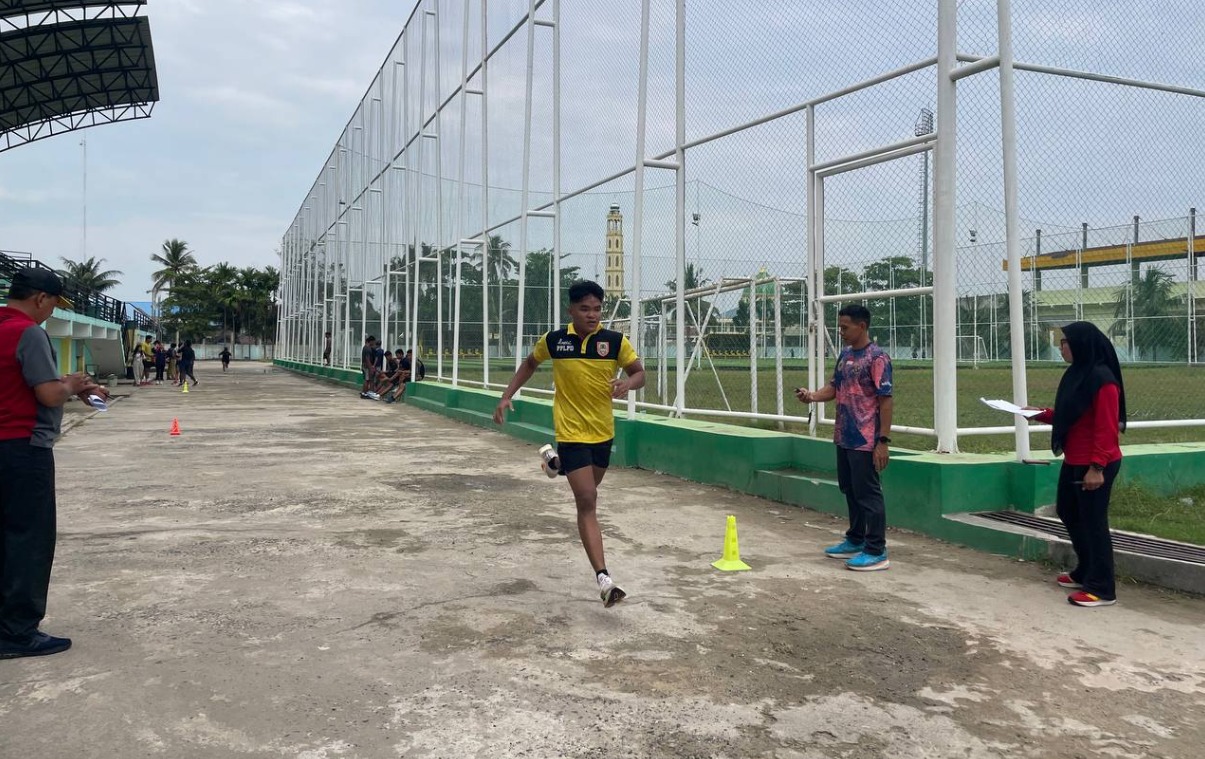 Targetkan Performa Puncak, Dispora Kalsel Uji Kebugaran Atlet Pelajar
