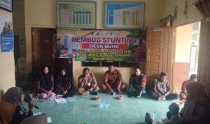 Kodim 1002/HST Dukung Penuh Rembuk Stunting di Labuan Amas Selatan, Wujudkan Generasi Emas 2045
