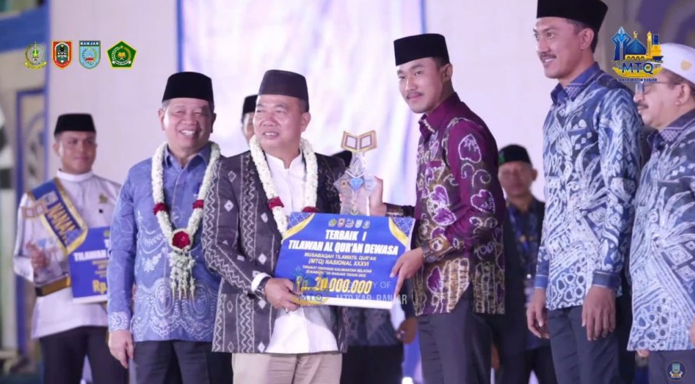 Resmi Ditutup, Gubernur Kalsel Apresiasi Penyelenggaraan MTQ Nasional Tingkat Provinsi Kalsel ke-36