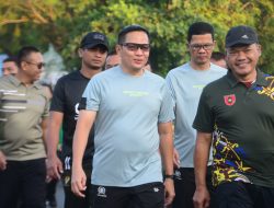 Ribuan Peserta Mengikuti Jalan Sehat Meriahkan HUT Kodam VI/Mulawarman
