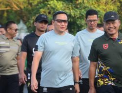 Semarak Penuh Semangat, Ribuan Peserta Mengikuti Jalan Sehat Meriahkan HUT Kodam VI/Mulawarman
