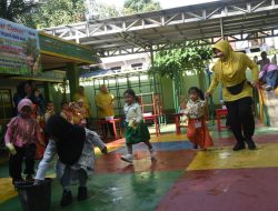 MPLS Hari Terakhir, Anak-anak TK Kartika V-25 Nikmati Permainan dan Pawai Motor Trail