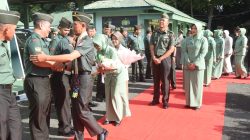 Kodim 1002/HST Gelar Wisuda Purna Tugas untuk Mayor Inf Moh. Alip Suroso Dan PNS Masnah
