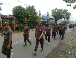 Jaga Kesehatan, Anggota Kodim 1002/HST Laksanakan Jalan Santai