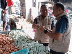 Pastikan Harga Stabil, Satgas Pangan Ditreskrimsus Polda Kalsel Sidak Stabilitas Harga dan Pasokan Bapokting di Pasar Antasari