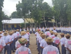 TNI Bekali Siswa Baru SMA Negeri 2 Barabai Dengan Wawasan kebangsaan dan Kedisiplinan