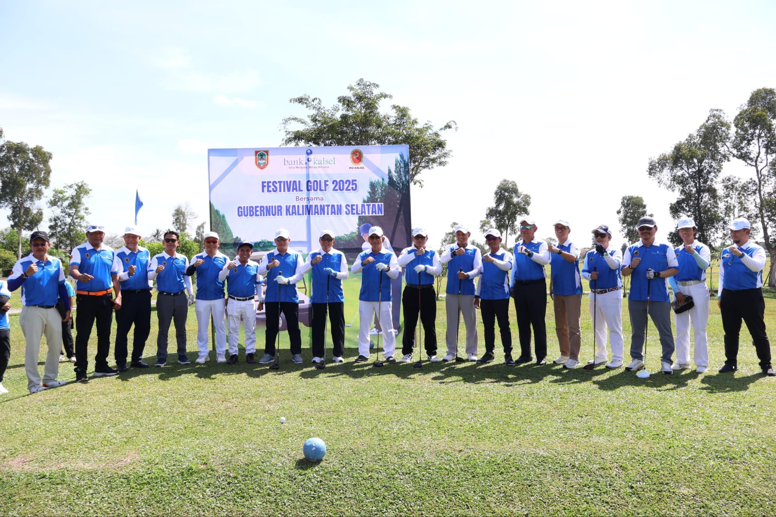 Upaya Memajujan Sektor Olahraga, Gubernur Kalsel Buka Festival Golf 2025 di Swargaloka