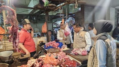 Tim Satgas Pangan Polda Kalsel Sidak Pasar Antasari, Cek Harga Bahan Pokok