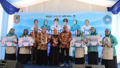 Semarak HUT Kalsel, Dislautkan Bersama TP PKK Kalsel Gelar Lomba Masak Serba Ikan 